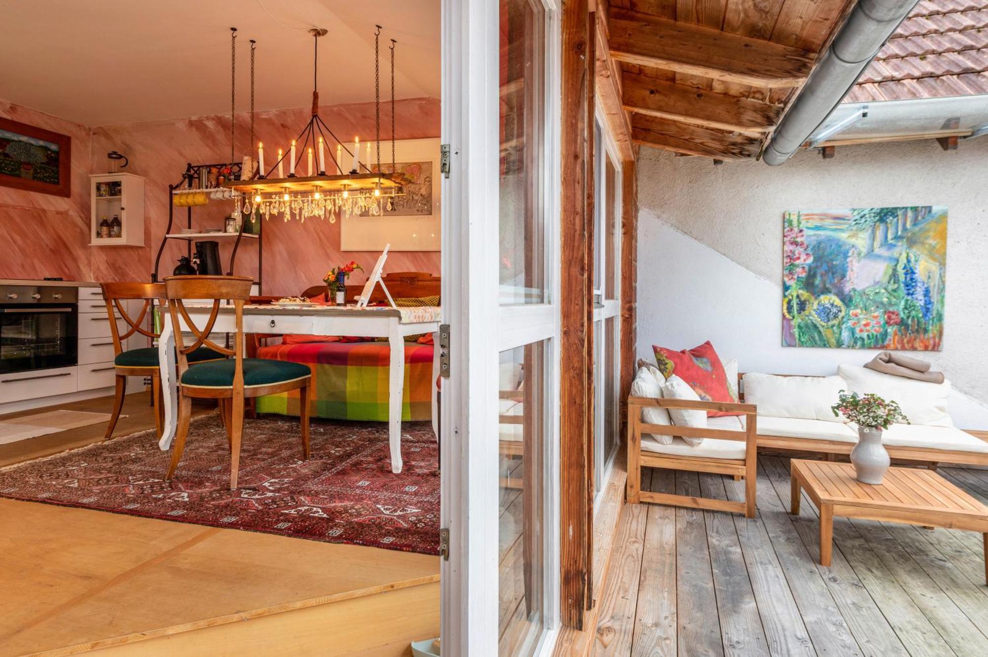 Apartmán Haus Der Malerin Andrea Gawaz Mullheim  Exteriér fotografie